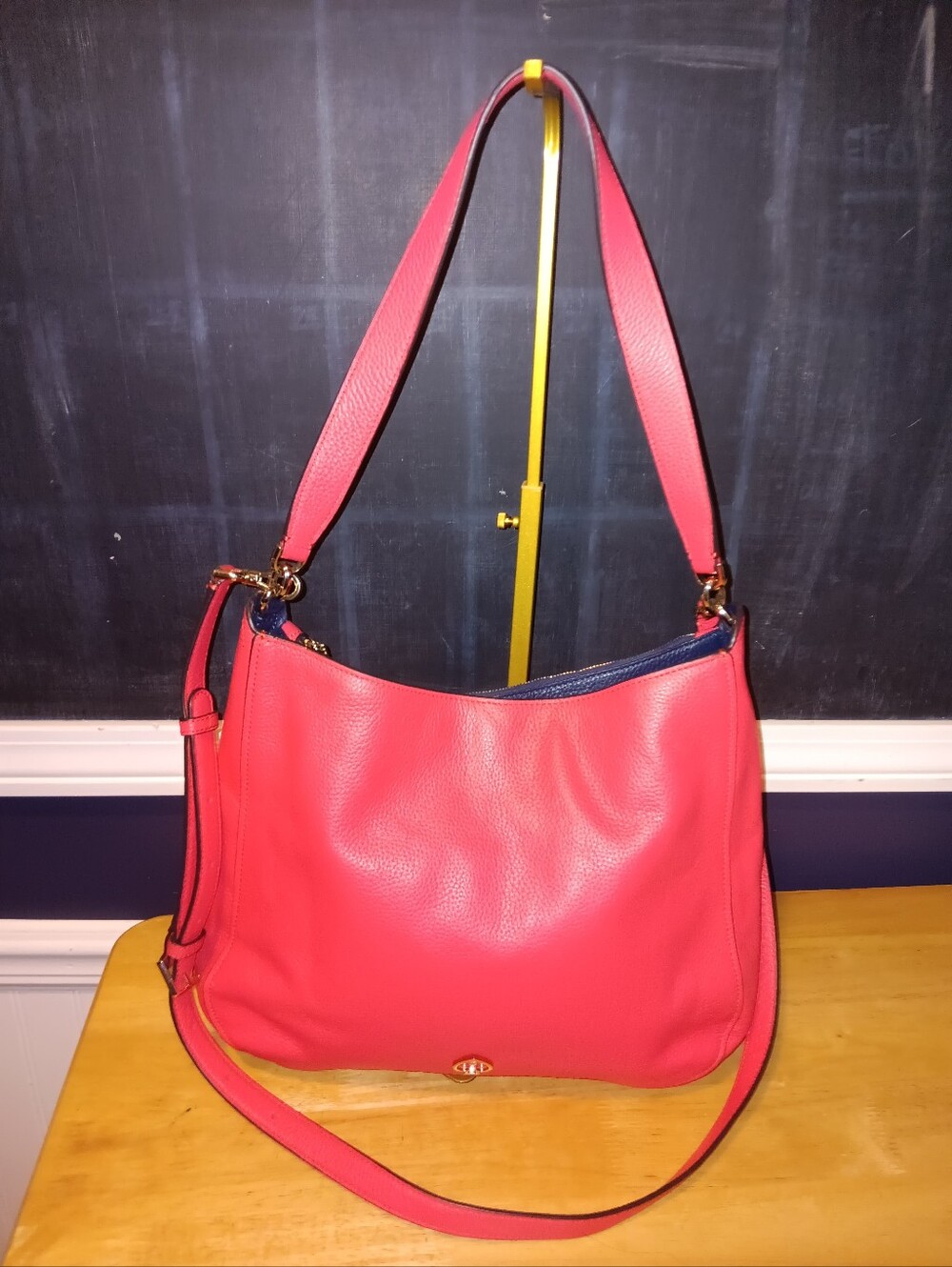 Kate Spade Leather Shoulder Bag With Long Strap